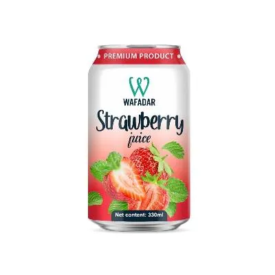 Wafadar Juice Drink Strawberry 330ml (24x)