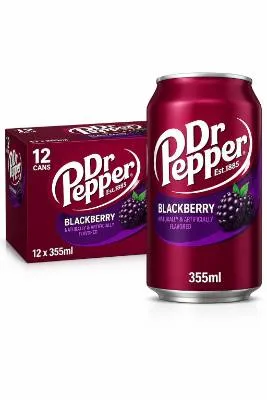 Dr Pepper Blackberry 355ml (12x2)