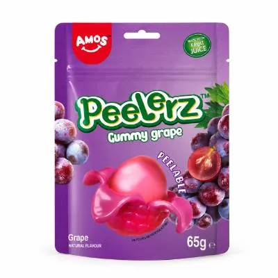 Amos Peelerz Grape 65g (12x)