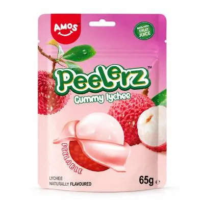 Amos Peelerz Lychee 65g (12x)