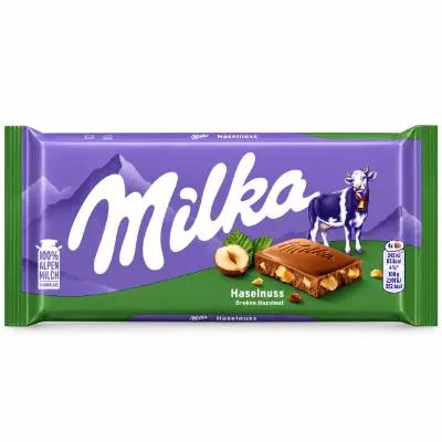 Milka Hazelnut 90g (24x)