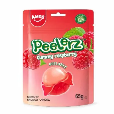 Amos Peelerz Raspberry 65g (12x)