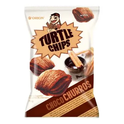 Turtle Chips Choco Churro (80g) 80g (12x)