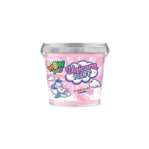Wow Pop Candy Floss Strawberry 50g (12x)