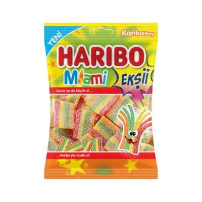 Haribo - Fizzy Miami (Eksi Miami) 80g (24x)