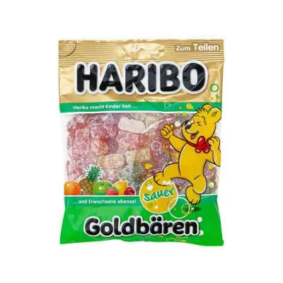 Haribo - Fizzy Gold Bears 80g (36x)