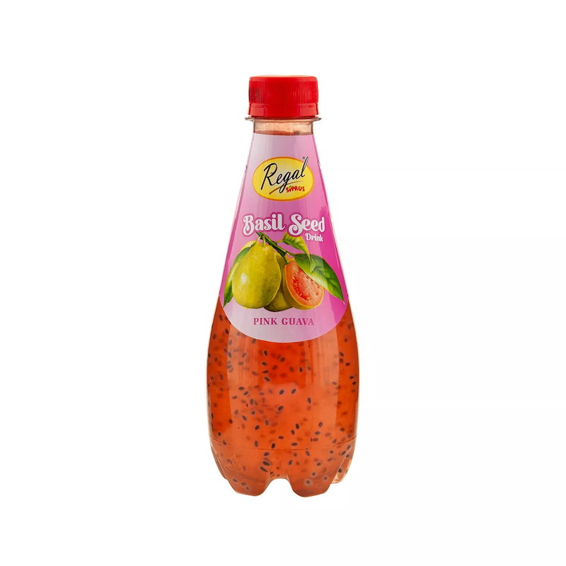 Regal Basil Seed Drink Pink Guava – Pak National Foods Ireland