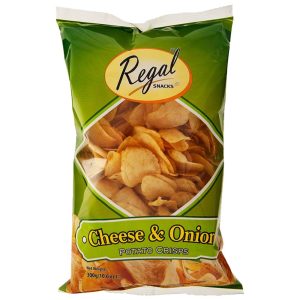 Regal Cheese Onion Crisps 300gx8pks