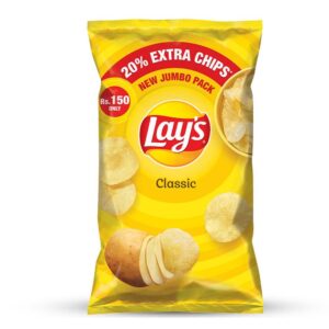 Lays JUMBO PACK Classic Salted 120gmsX12